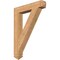 Ekena Millwork Traditional Arts & Crafts Smooth Bracket, Western Red Cedar, 5 1/2"W x 34"D x 46"H BKT06X34X46TRA03SWR - alternate 1